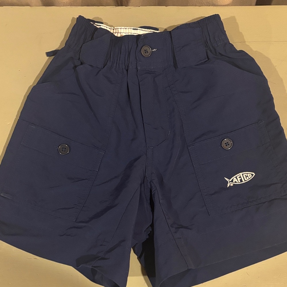AFTCO Men's Deep Blue Cargo Shorts